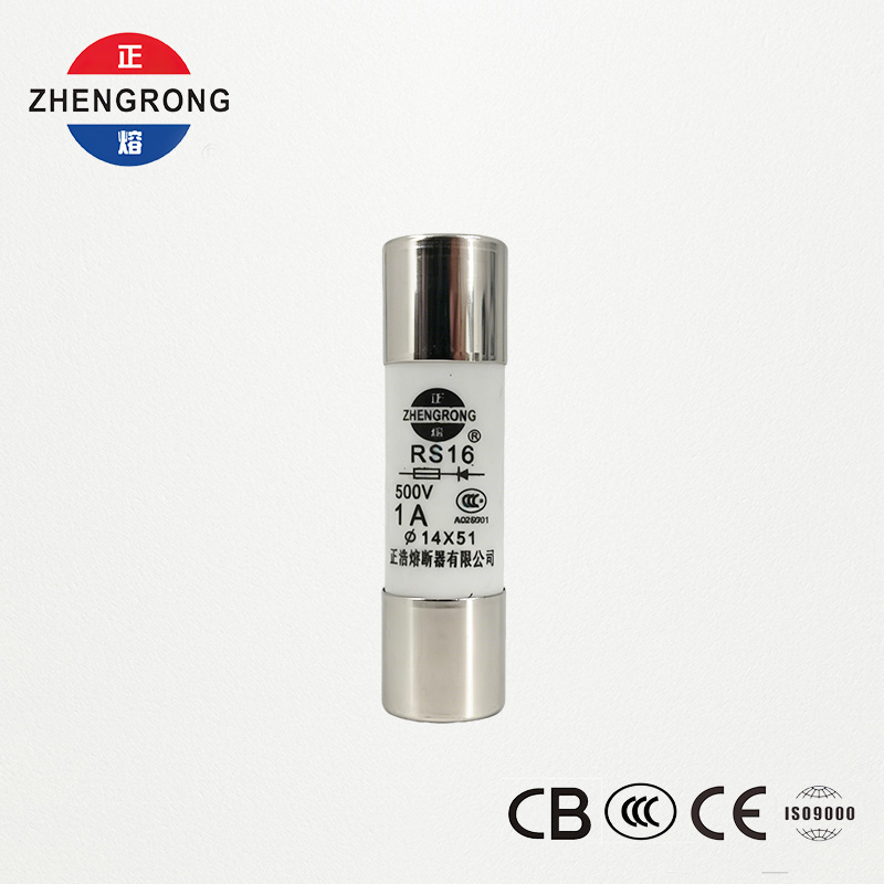 14*51mm 500V 1A RS16 didelės pertraukimo talpos saugiklis