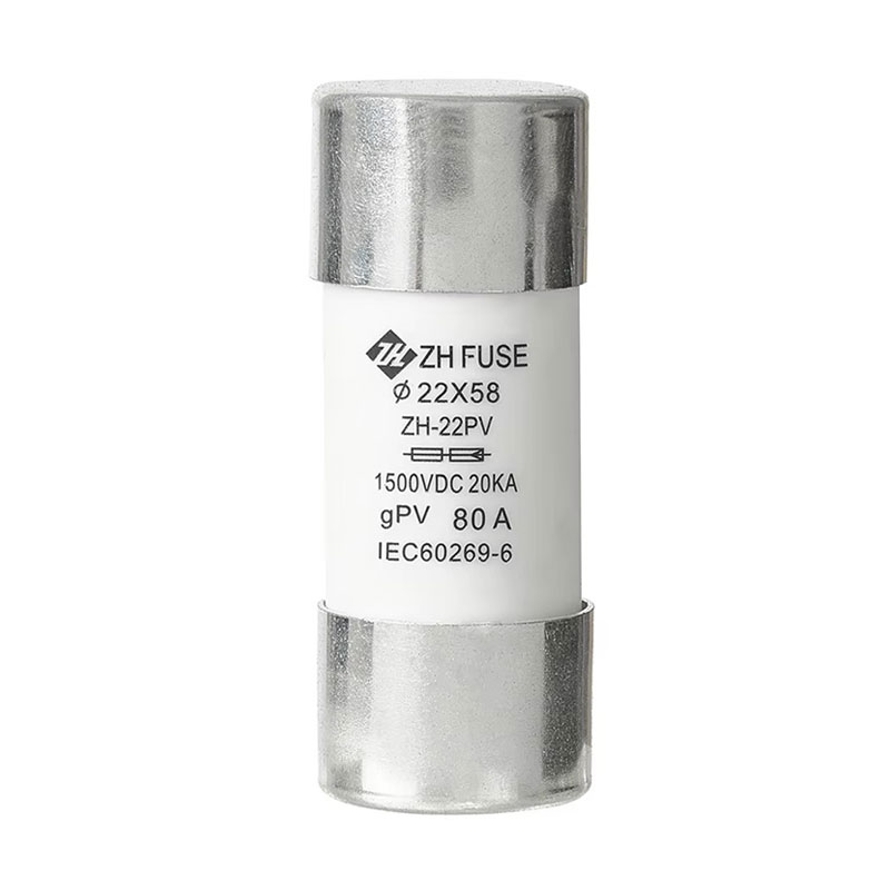 80a 22 × 58 mm cilindrinis saugiklis