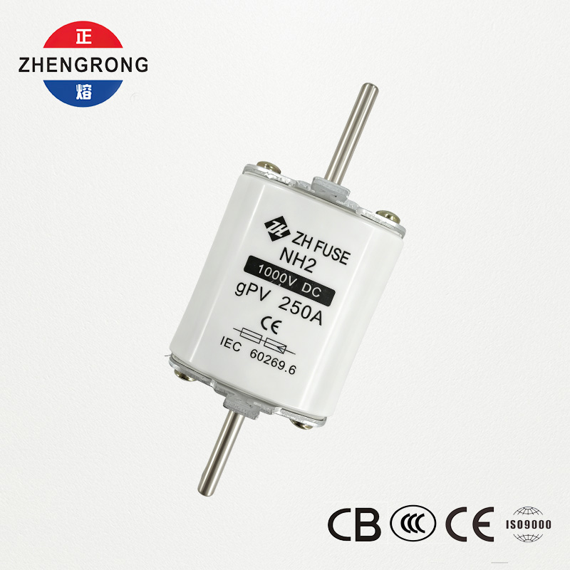 NH2 250A 1000 V DC gPV fotovoltinės saugiklio jungtis – IEC 60269.6 sertifikuota