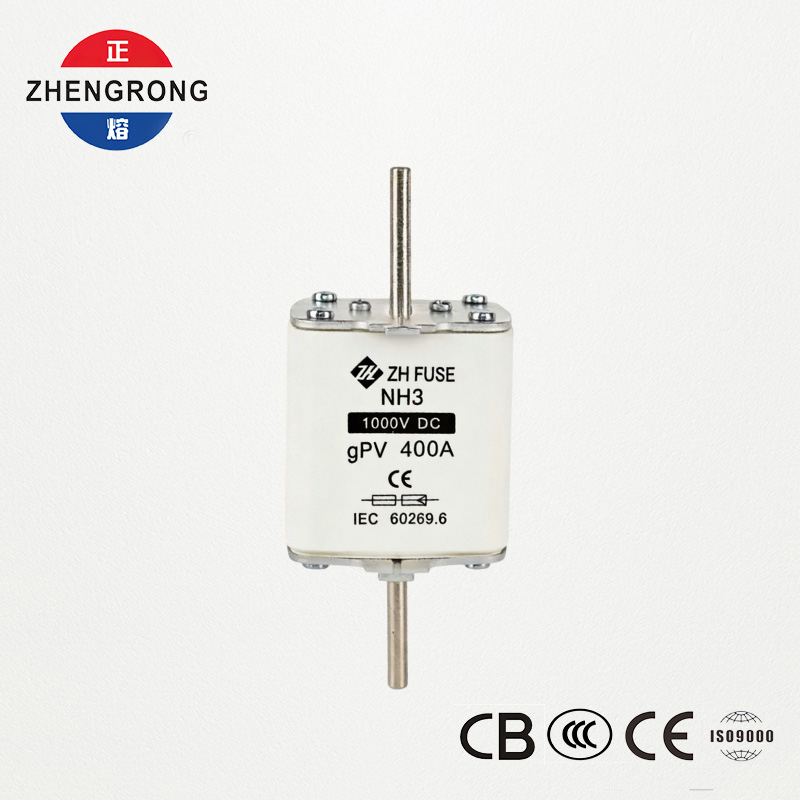 NH3 1000V DC 400A gPV saugiklis saulės PV sistemoms