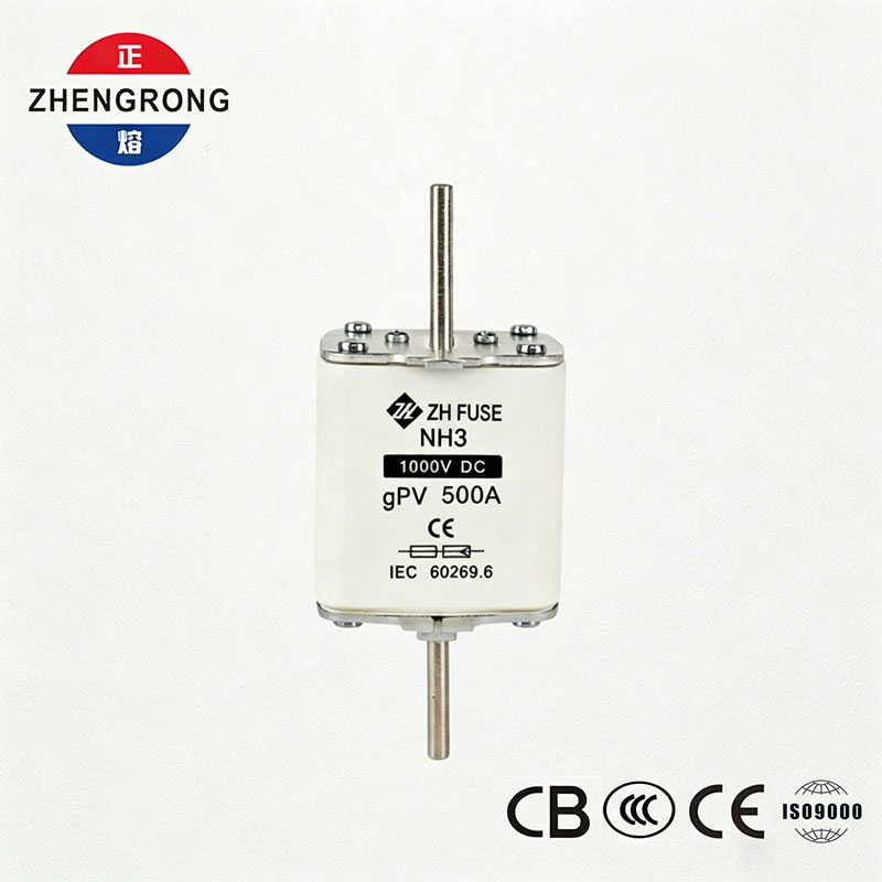 NH3 1000V DC 500A gPV saugiklis saulės PV sistemoms
