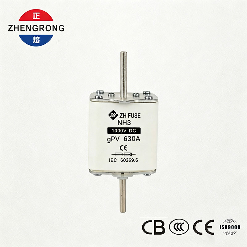 NH3 1000V DC 630A gPV saugiklis saulės PV sistemoms