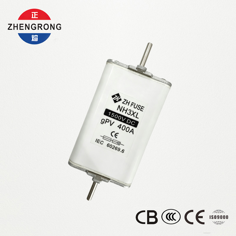 NH3XL 400A 1500 V DC gPV fotovoltinės saugiklio jungtis – IEC 60269.6 sertifikuota