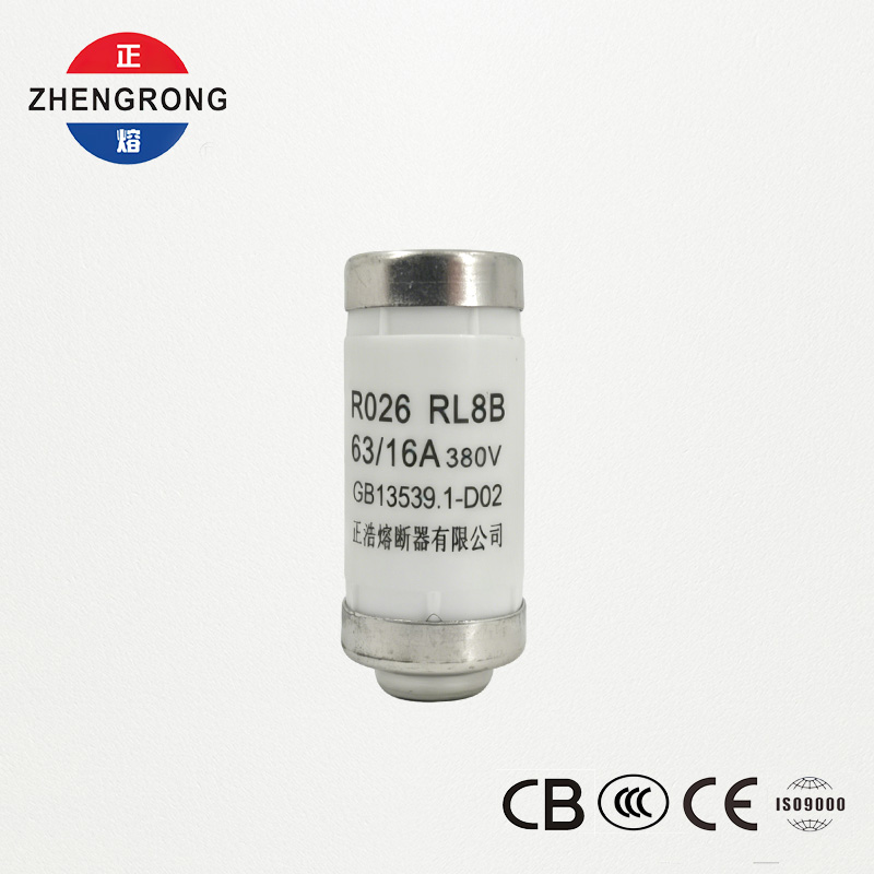 RL8B R026 D02 Saugiklis 16A/63A 380V | GB13539.1