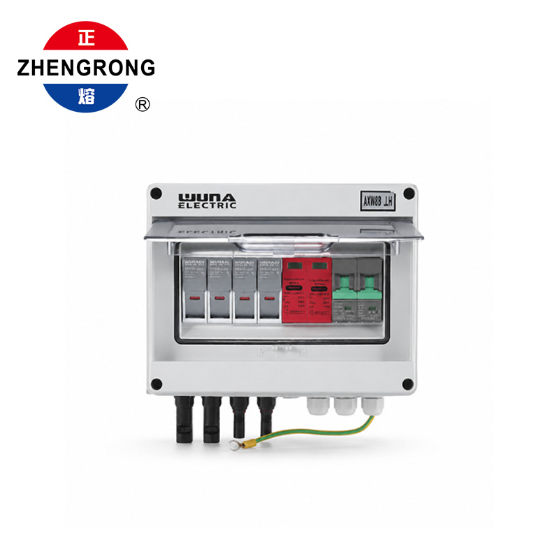 Saulės PV Combiner Box 600V/1000V IP65 dėžutė